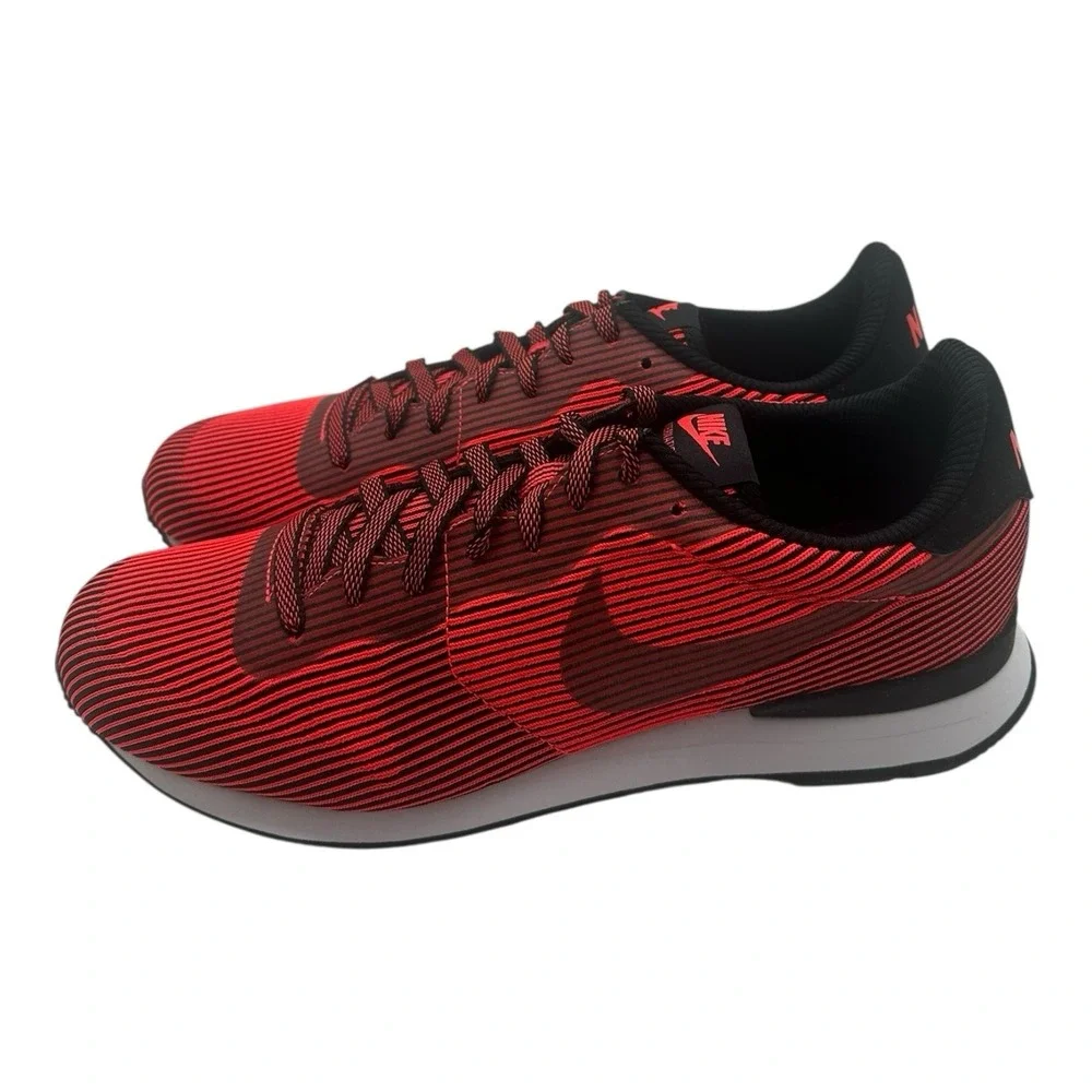 Nike Internationalist KJCRD Jacquard M QS‎ Running Shoes Mens Sz 8.5 Red/Black